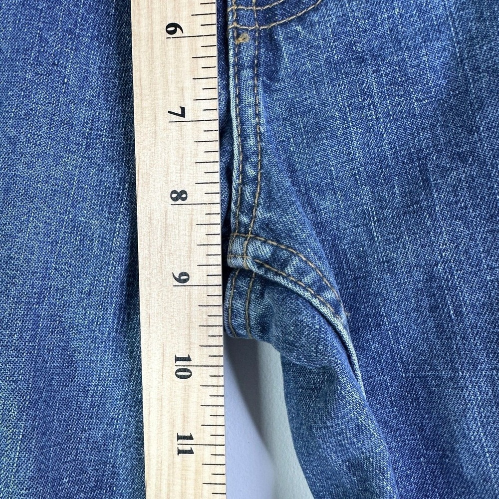 Tommy Hilfiger Jeans Women Juniors 7 Tomboy VTG Relaxed Flare Cotton Preppy Y2K - Picture 8 of 11